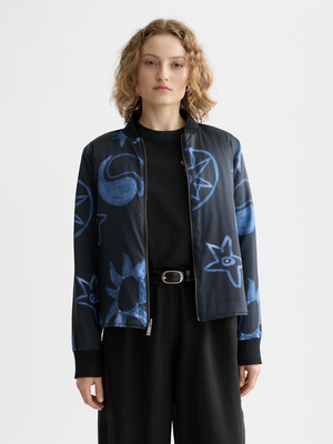 Quilted Reversible Bomber Jacket