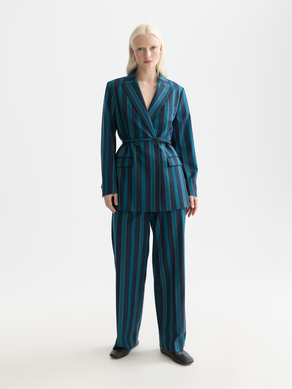 Blanket Stripe Db Blazer