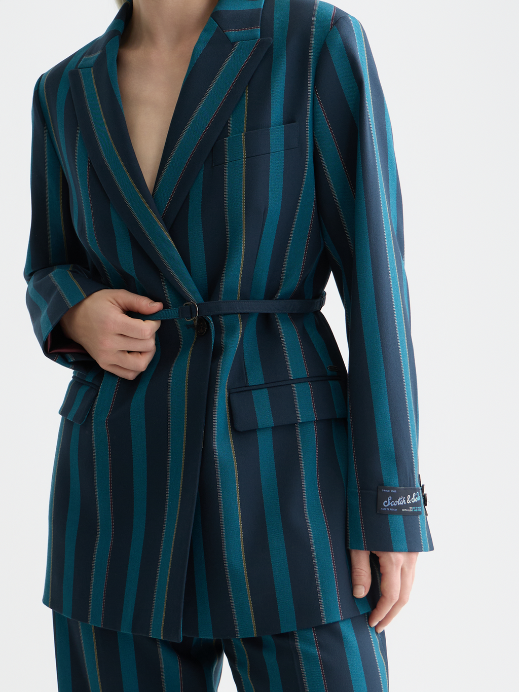 Blanket Stripe Db Blazer