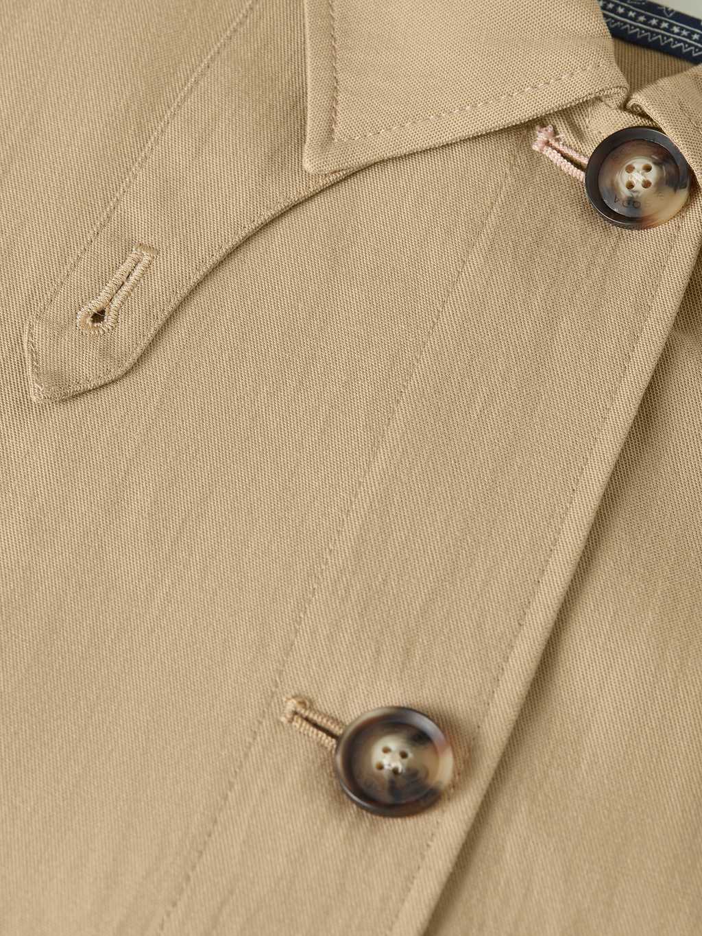 Flowy Trench Coat