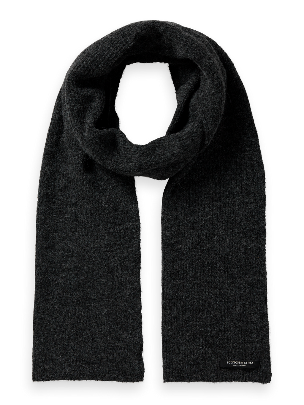 Logo Knitted Scarf