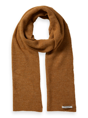 Logo Knitted Scarf