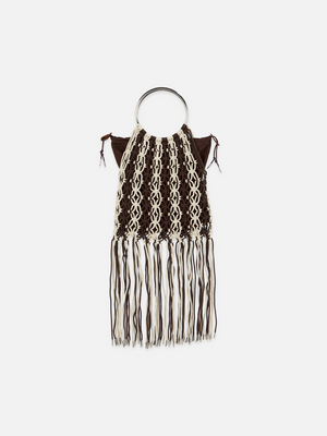 Sac en macramé