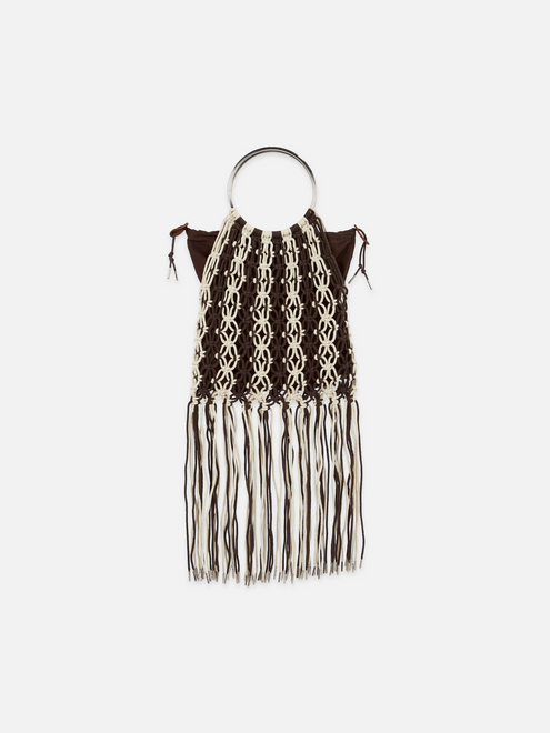 Makramee-Tasche