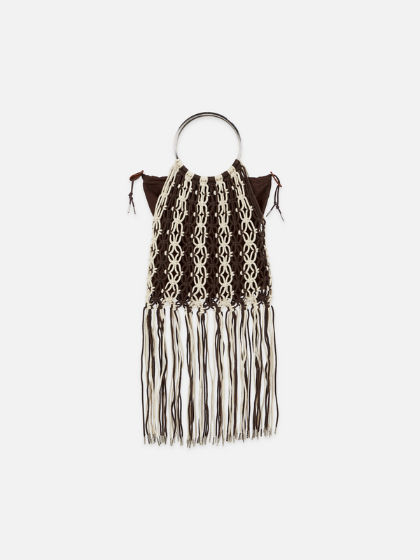 Sac en macramé