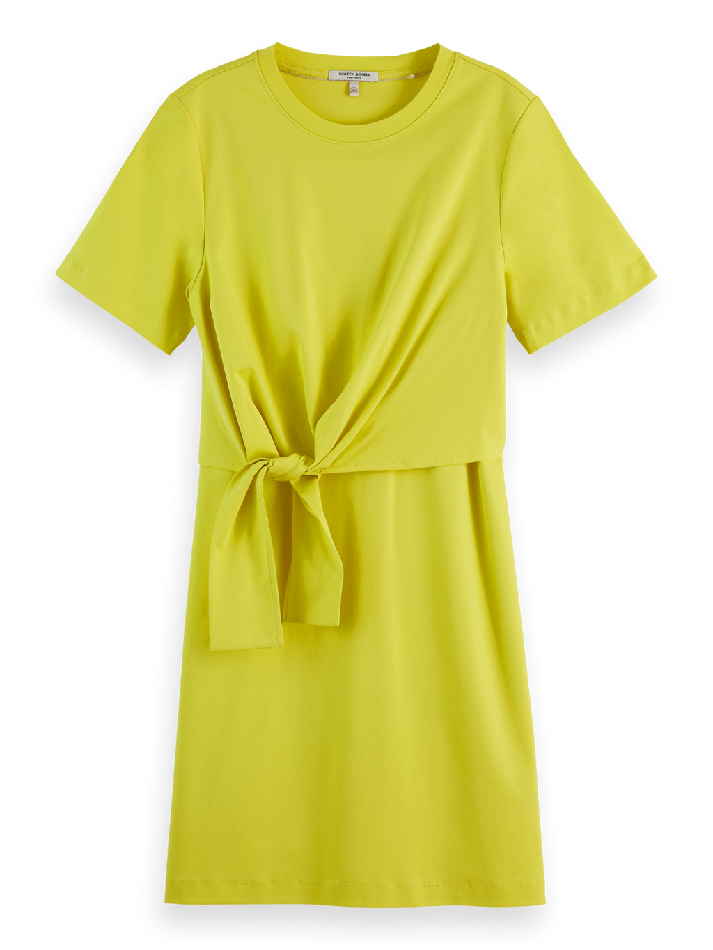 Knotenkleid aus Jersey