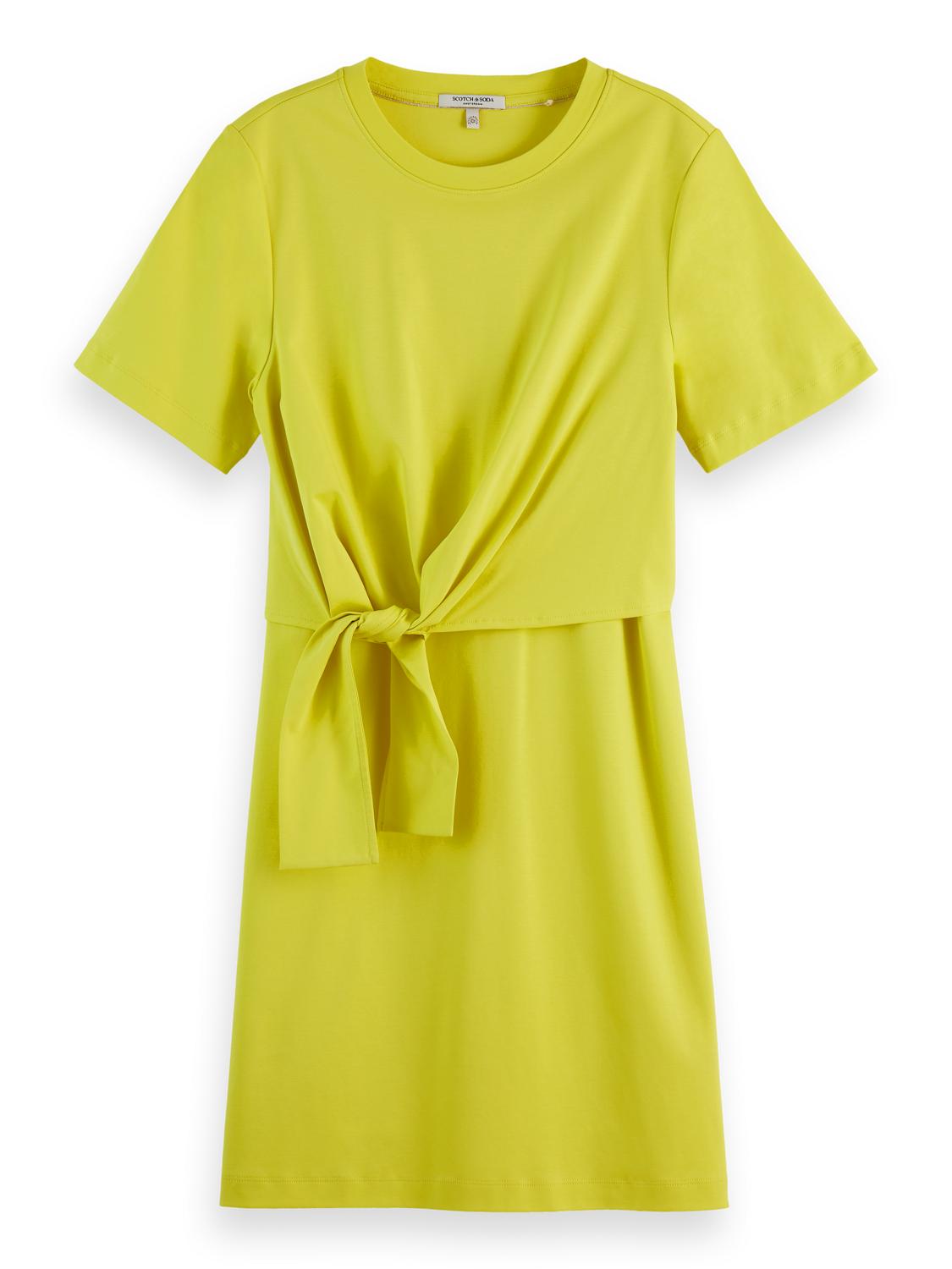 Knotenkleid aus Jersey