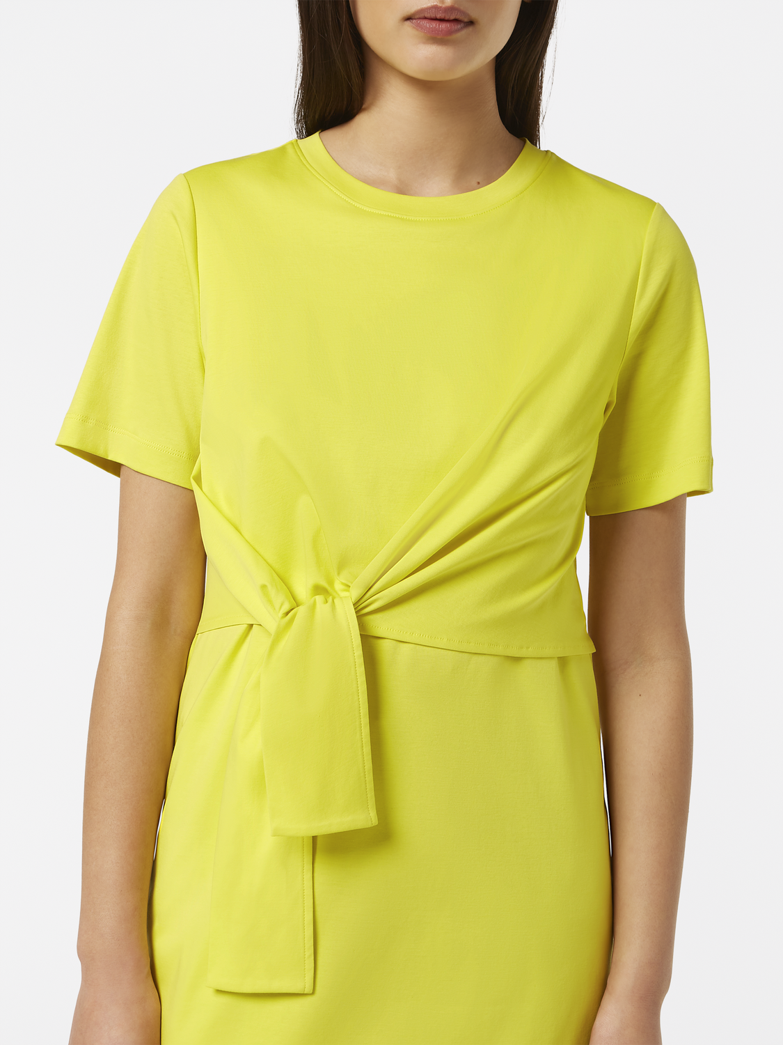 Knotted Jersey Dress