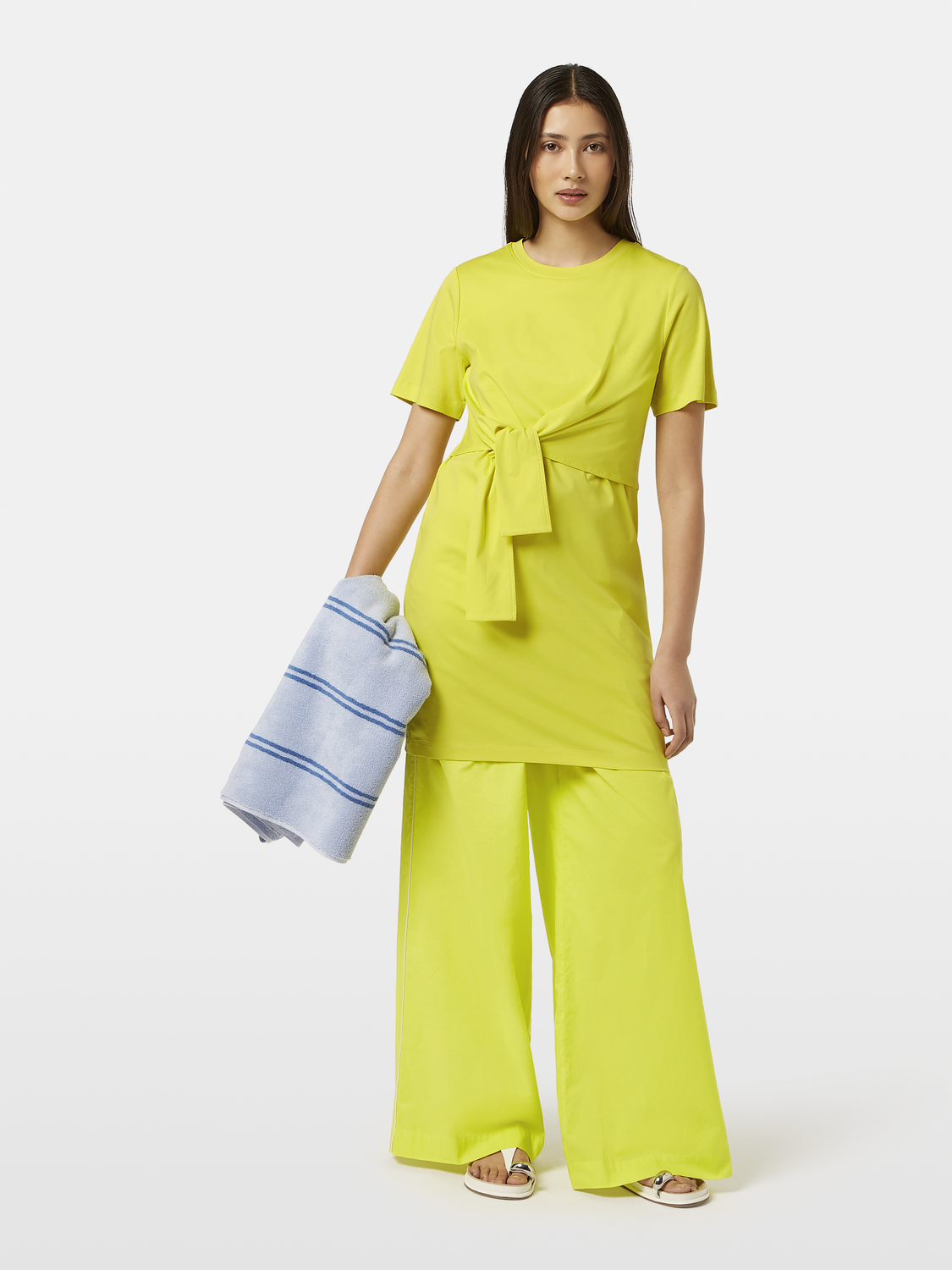 Knotted Jersey Dress