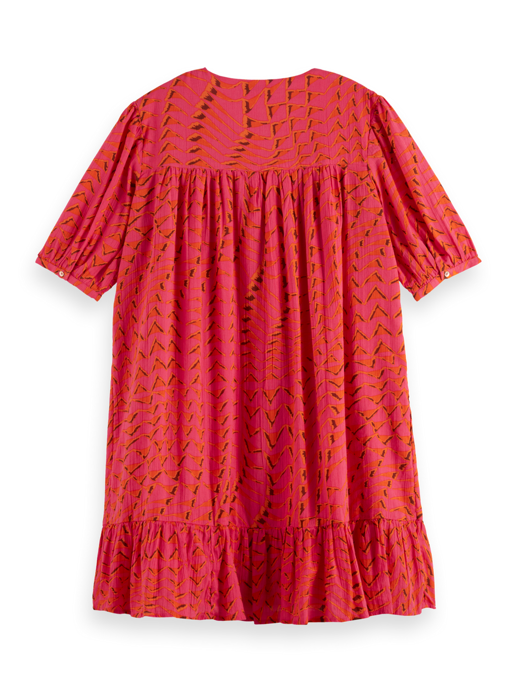 Crinkle Mini Dress
