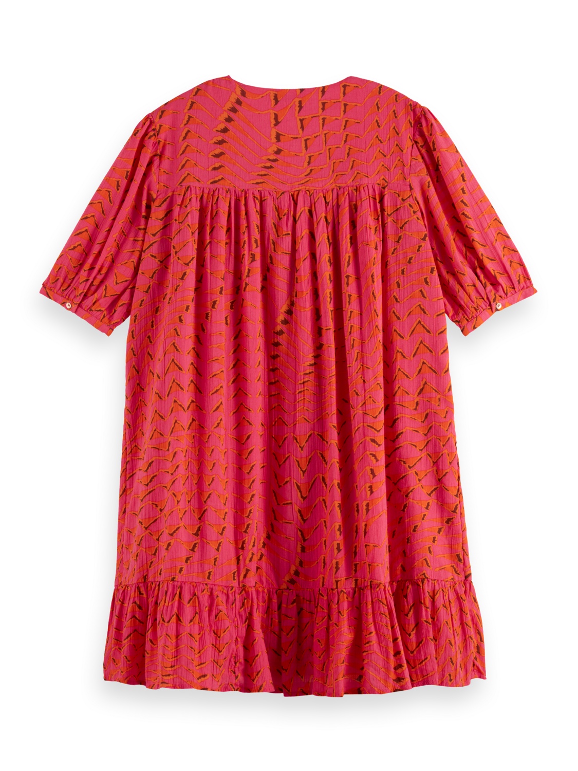 Crinkle Mini Dress