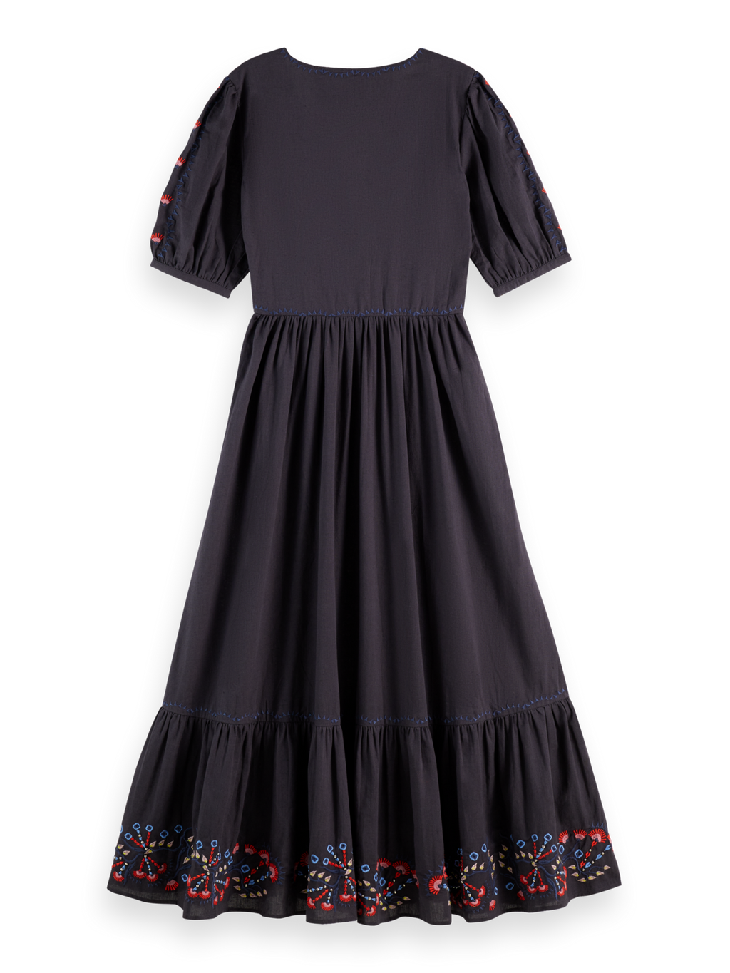 Besticktes Maxikleid
