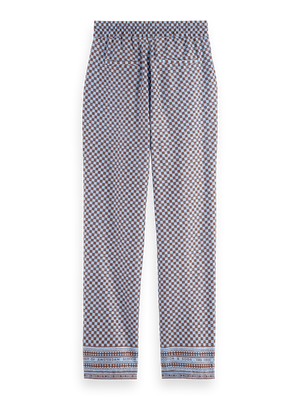 Mid-Rise Pull-On Beach Pant