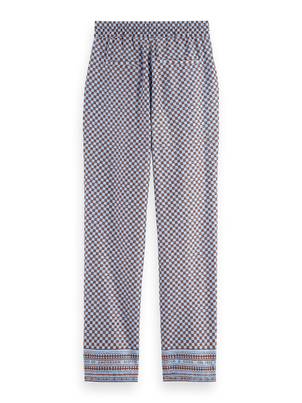 Mid-Rise Pull-On Beach Pant