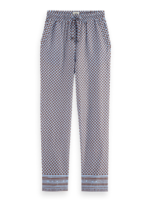 Mid-Rise Pull-On Beach Pant