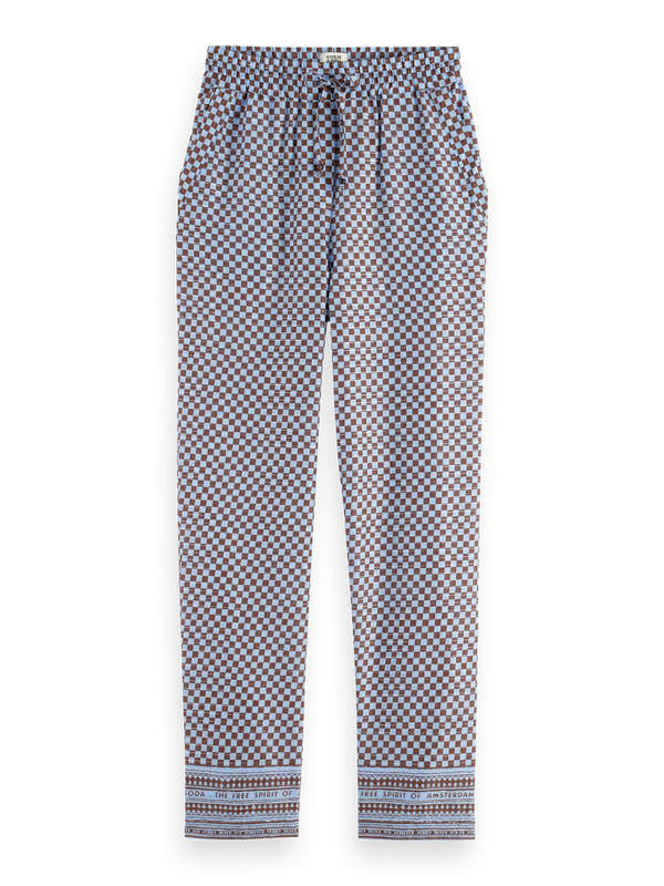 Mid-Rise Pull-On Beach Pant