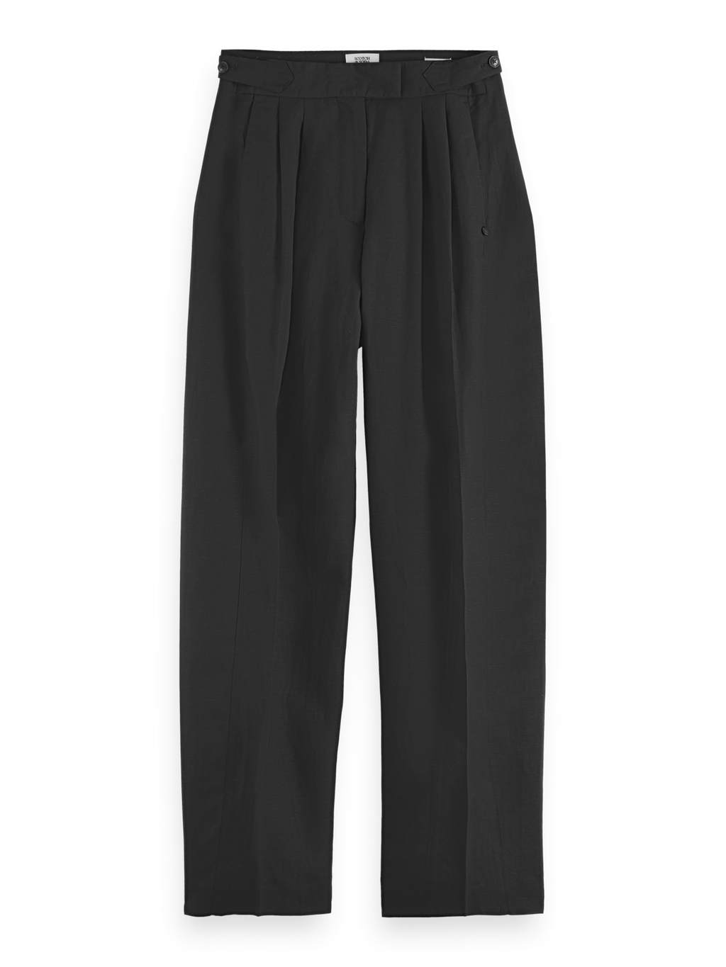 Quinn Mid-Rise Pleat Front Pant