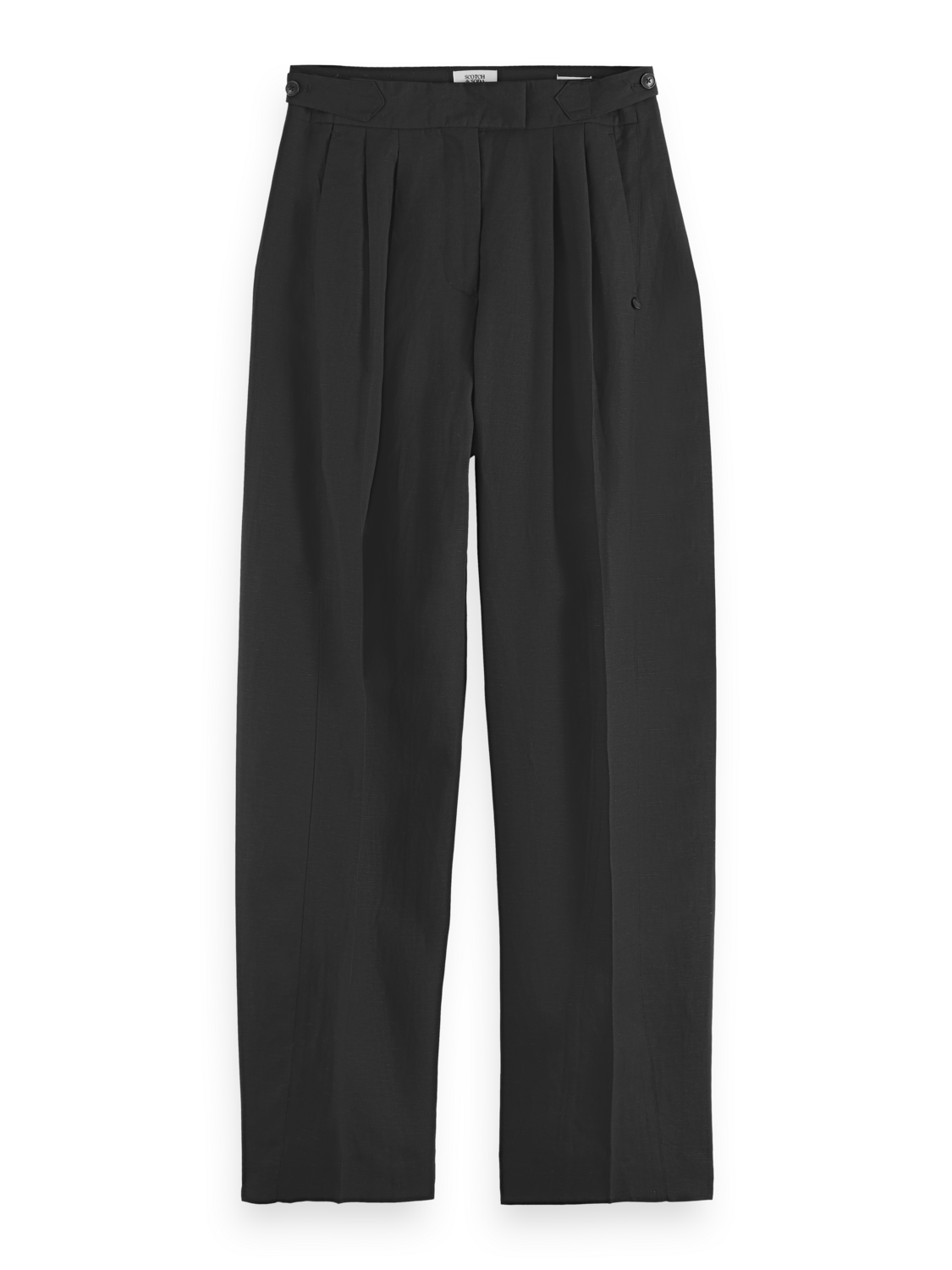 Quinn Mid-Rise Pleat Front Pant