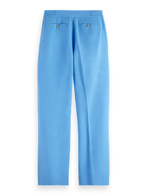 Quinn Hose mit mittlerer Leibhöhe und Bundfalten