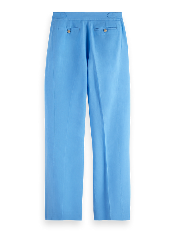 Quinn Hose mit mittlerer Leibhöhe und Bundfalten