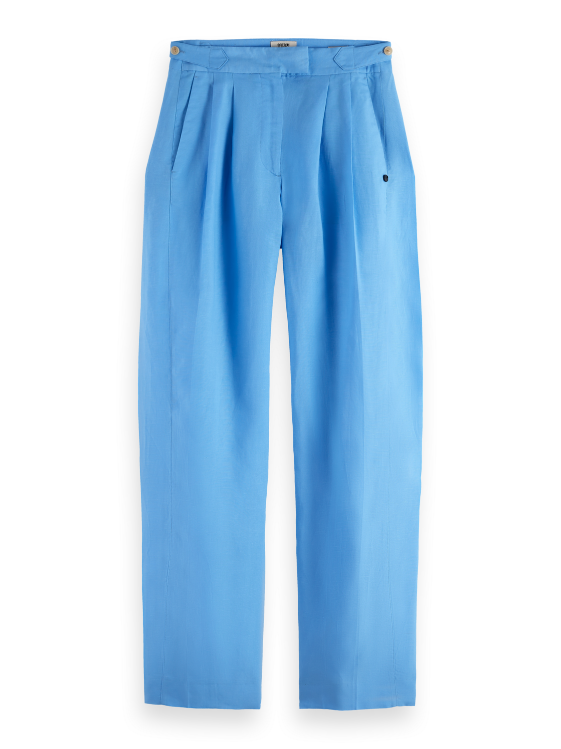 Quinn Mid-Rise Pleat Front Pant