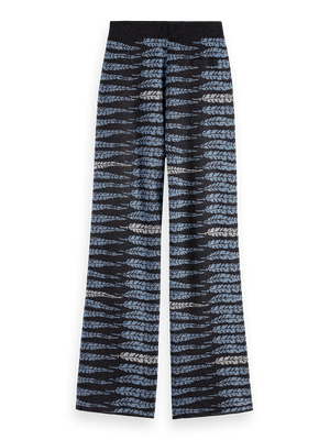 Lurex Jacquard Trousers