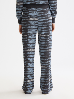 Lurex Jacquard Trousers