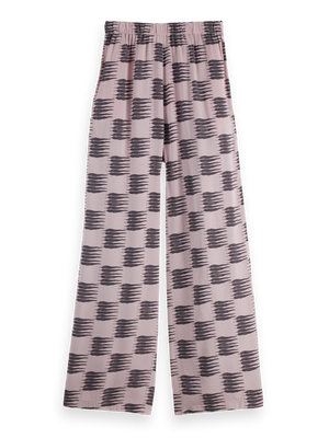 Eleni - High Rise Wide Leg Pajama Pants