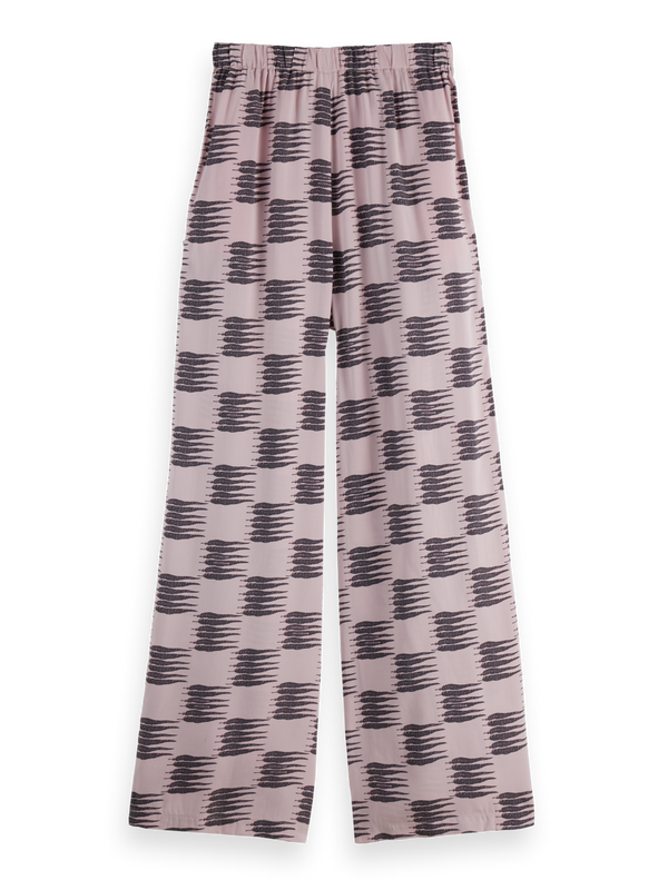 Eleni - High Rise Wide Leg Pajama Pants