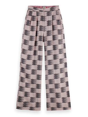 Eleni - High Rise Wide Leg Pajama Pants