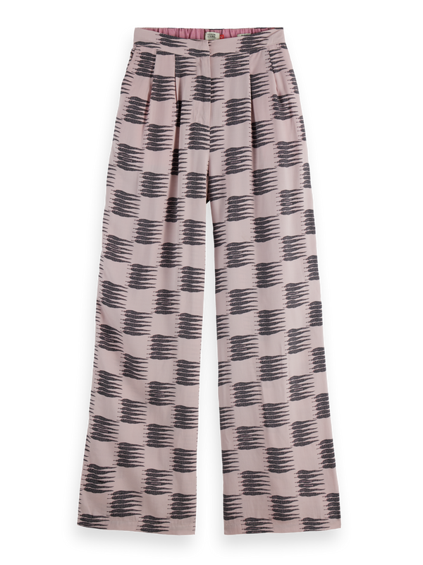Eleni - High Rise Wide Leg Pajama Pants