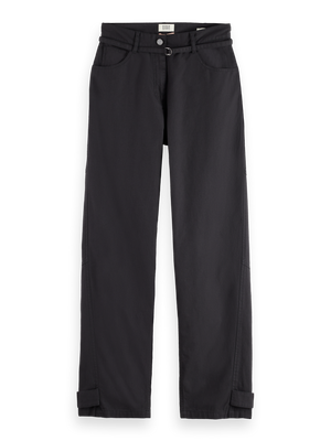 Lotus Barrel Leg Seam Detail Pant
