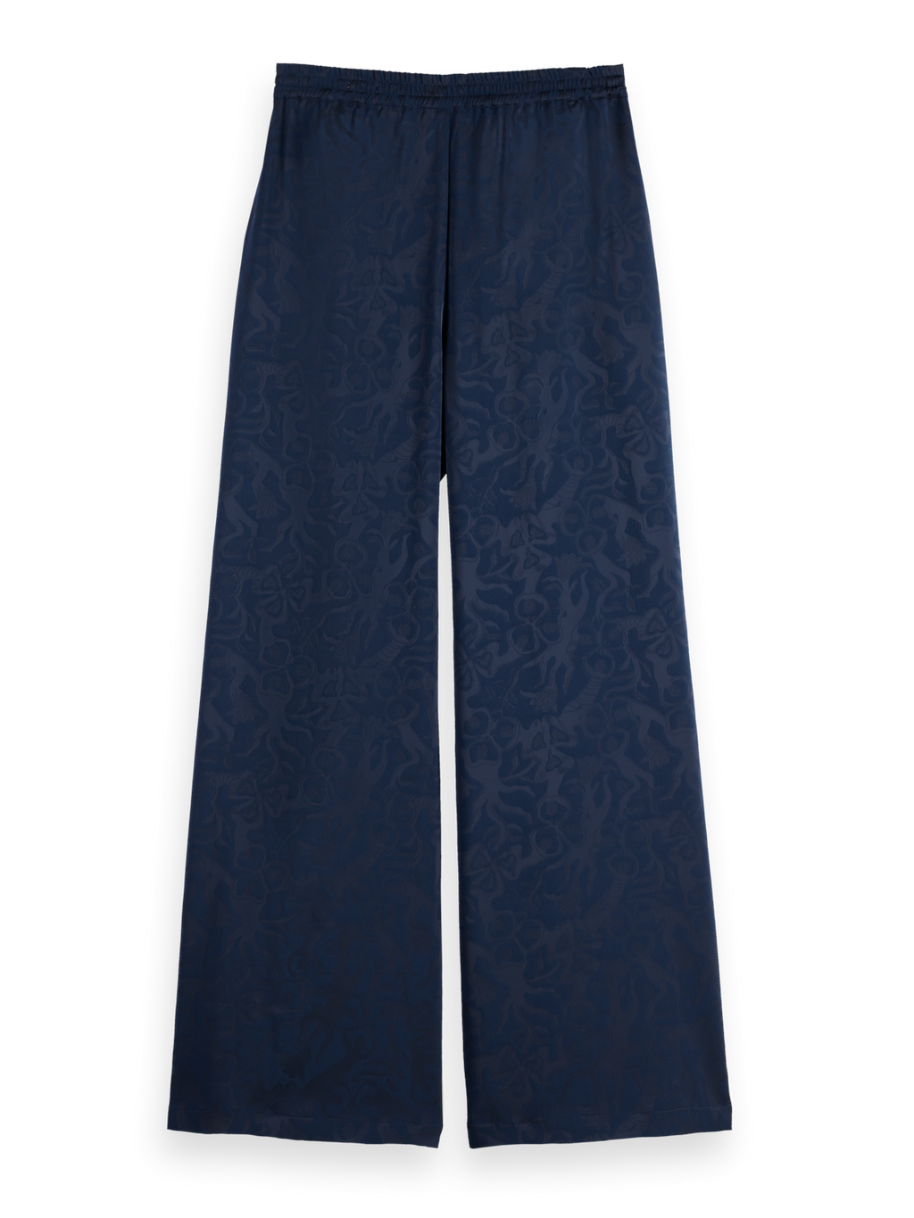 Eleni - High Rise Wide Leg Pyjama Pants