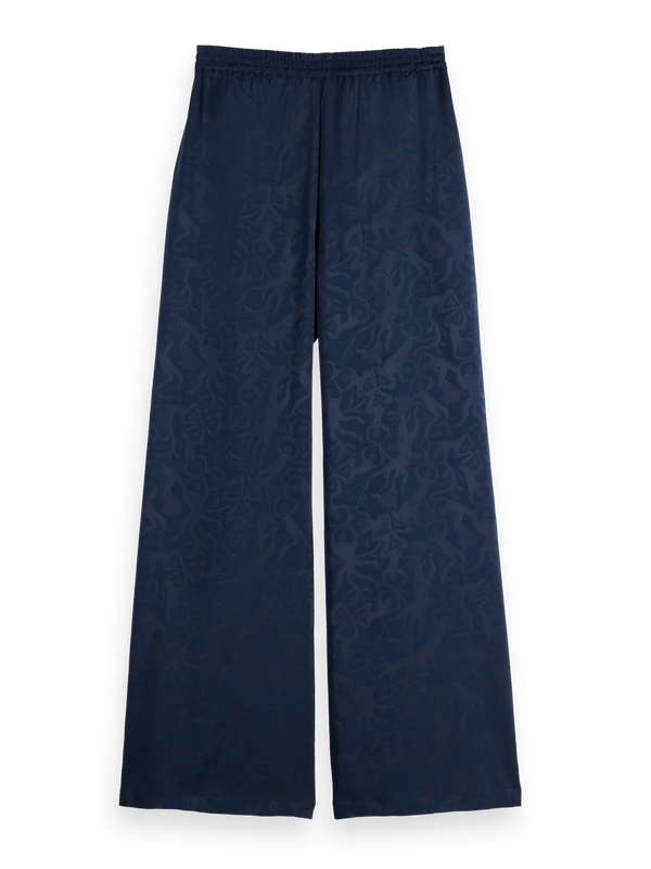Eleni - High Rise Wide Leg Pyjama Pants