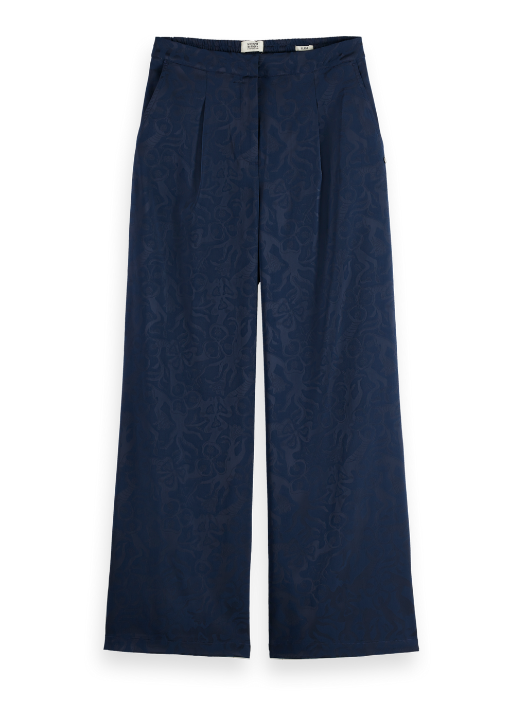 Eleni - High Rise Wide Leg Pyjama Pants