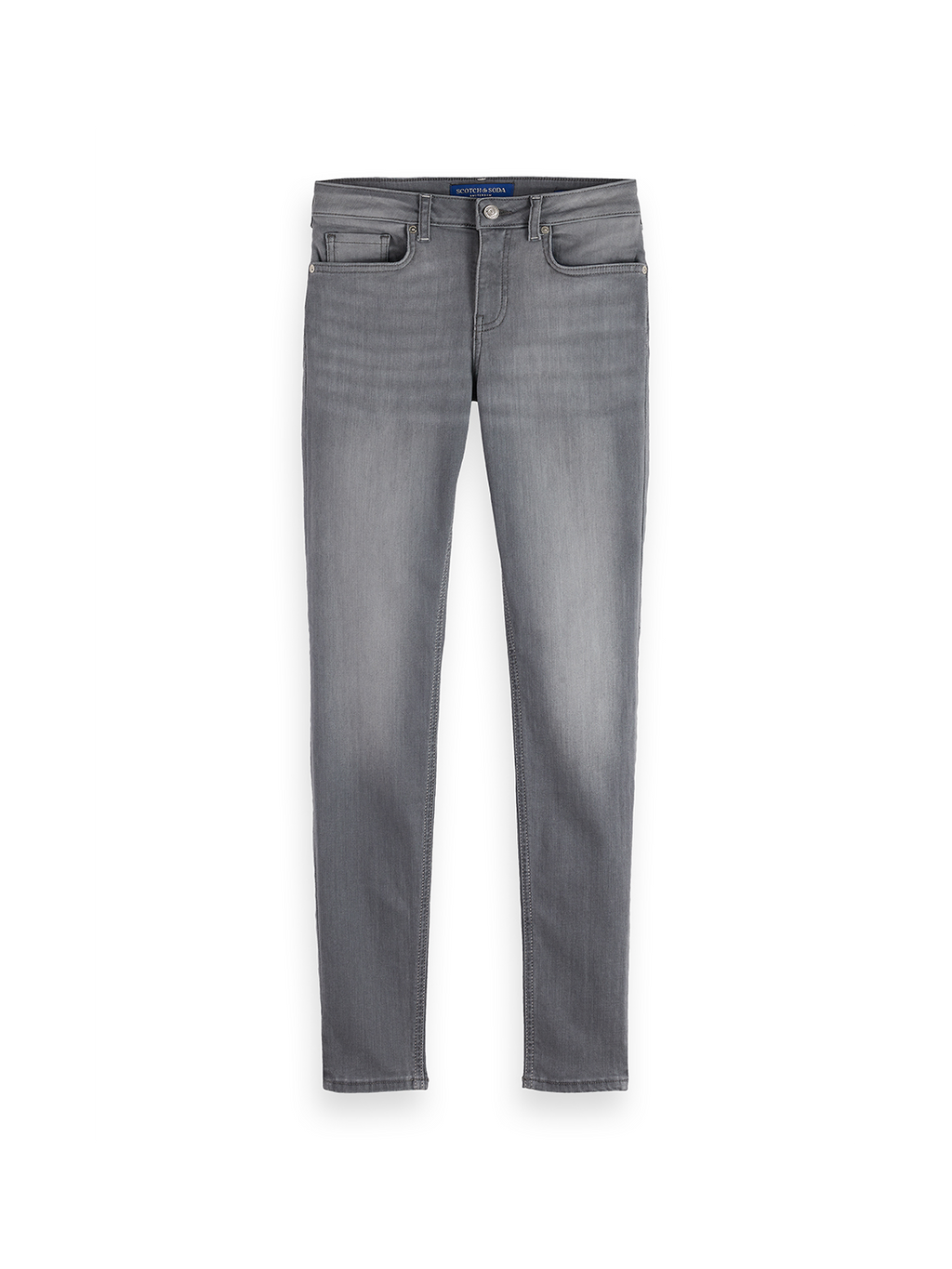 Core Bohemienne Mid Rise Skinny Jeans - Grey Roots