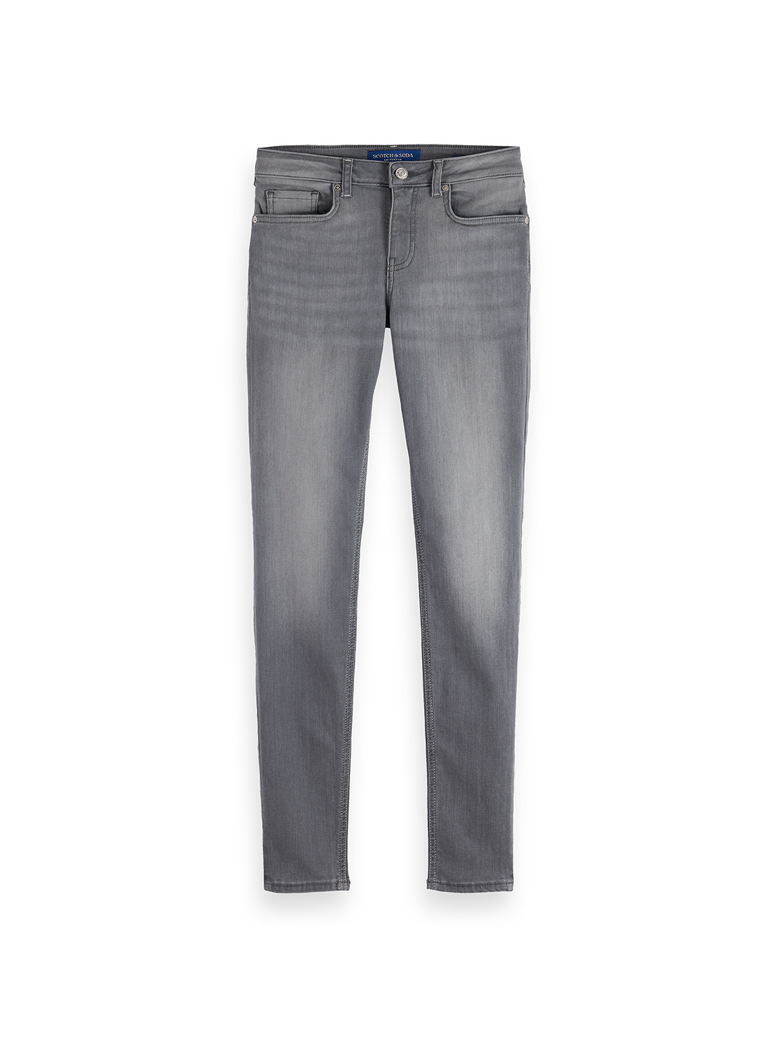 Core Bohemienne Mid Rise Skinny Jeans - Grey Roots