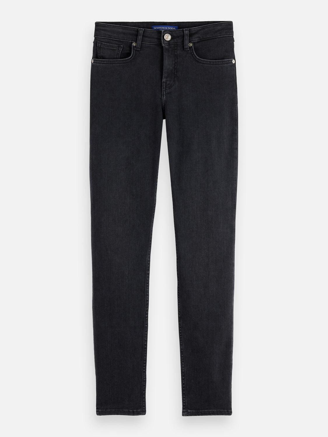 Core Bohemienne Mid Rise Skinny Jeans - Black Coast