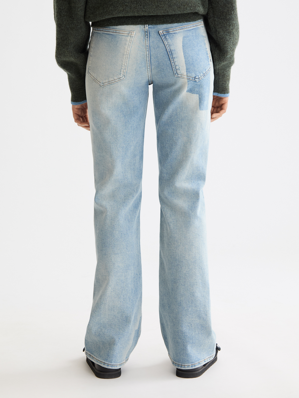 The Glow Bootcut Jeans — Art From The Heart