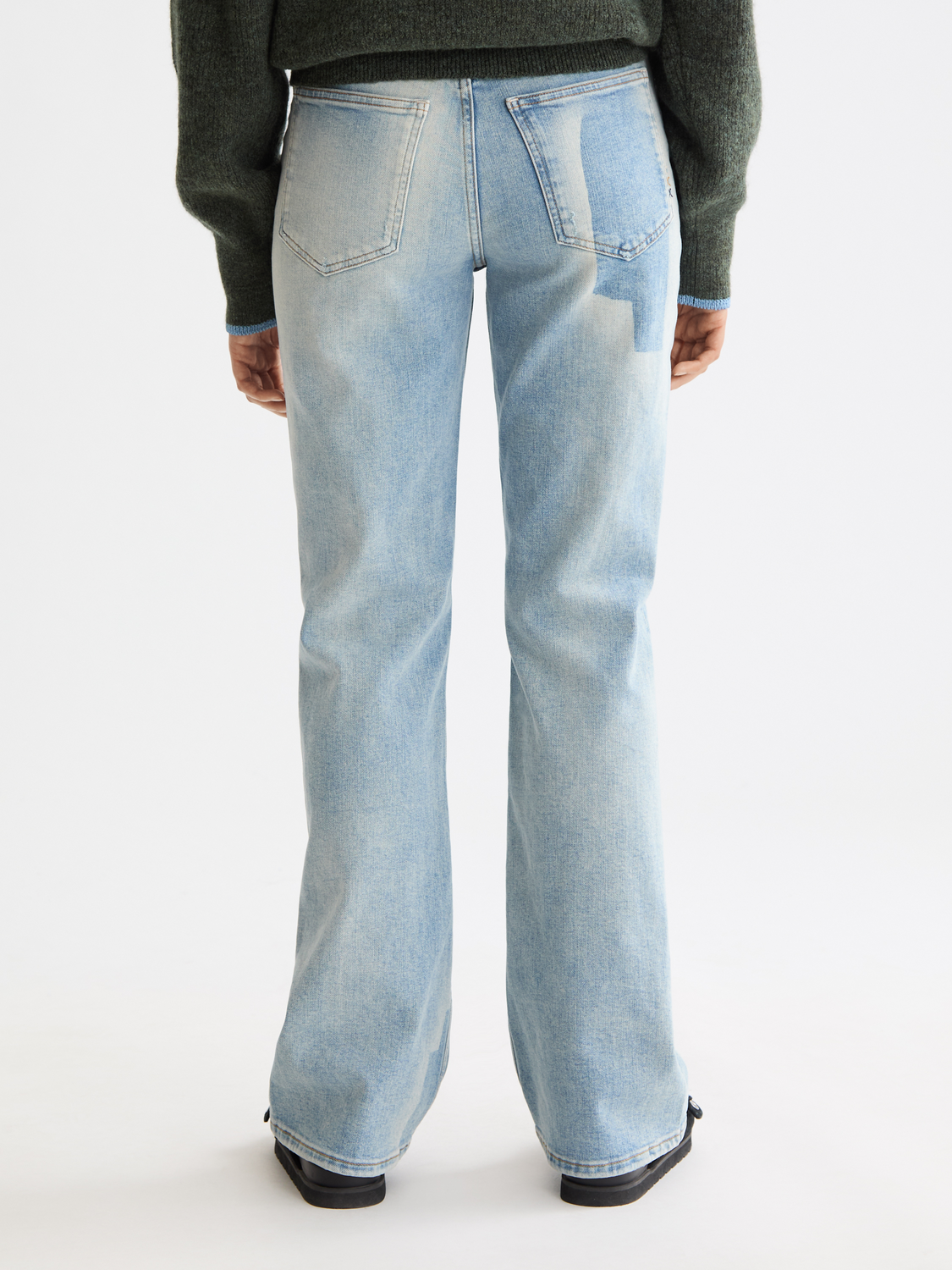 The Glow Bootcut Jeans — Art From The Heart