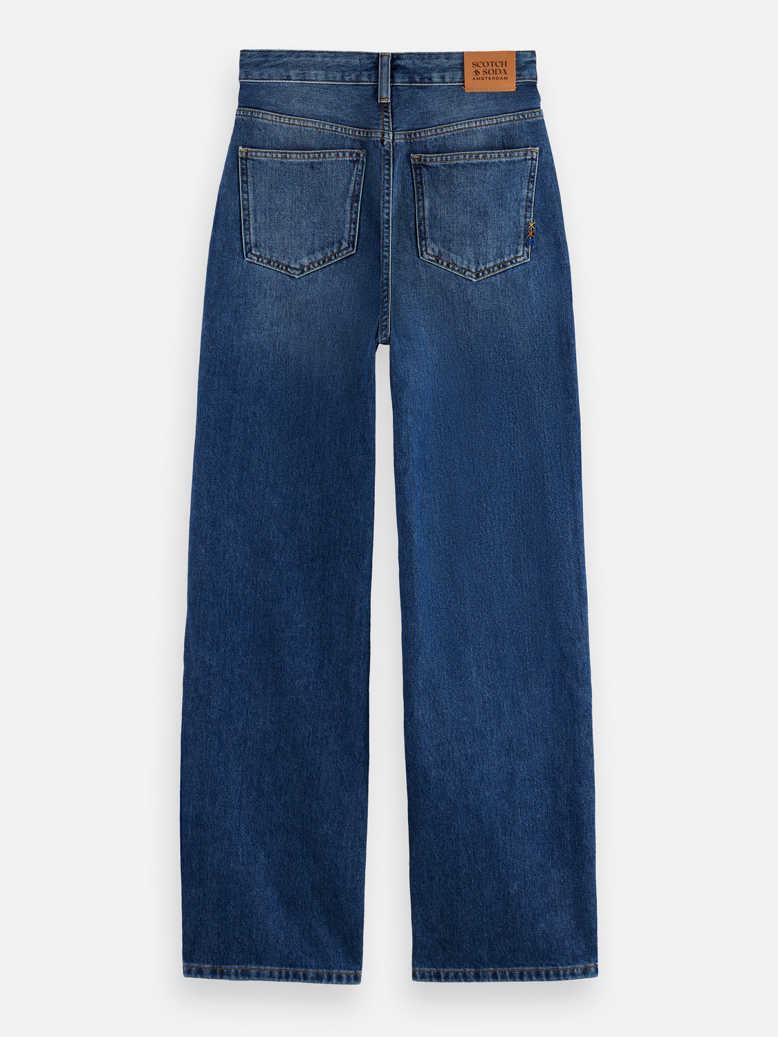 Core Ripple Straight Jeans  — Absolute Blue
