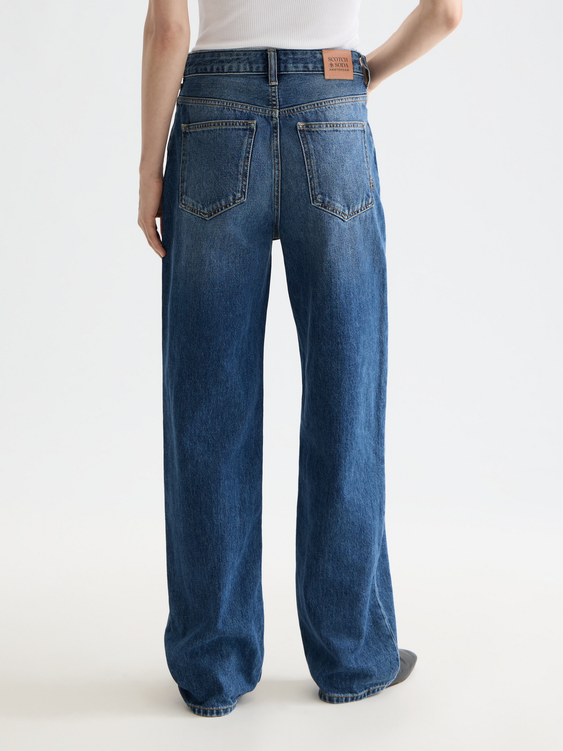 Core Ripple Straight Jeans  — Absolute Blue