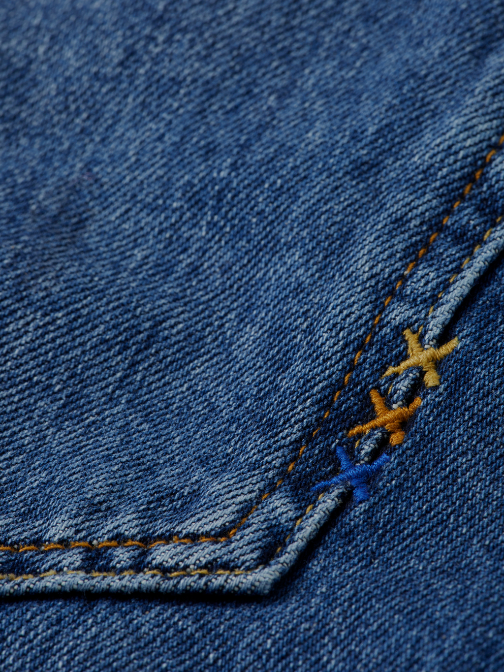 Core Ripple Straight Jeans  — Absolute Blue