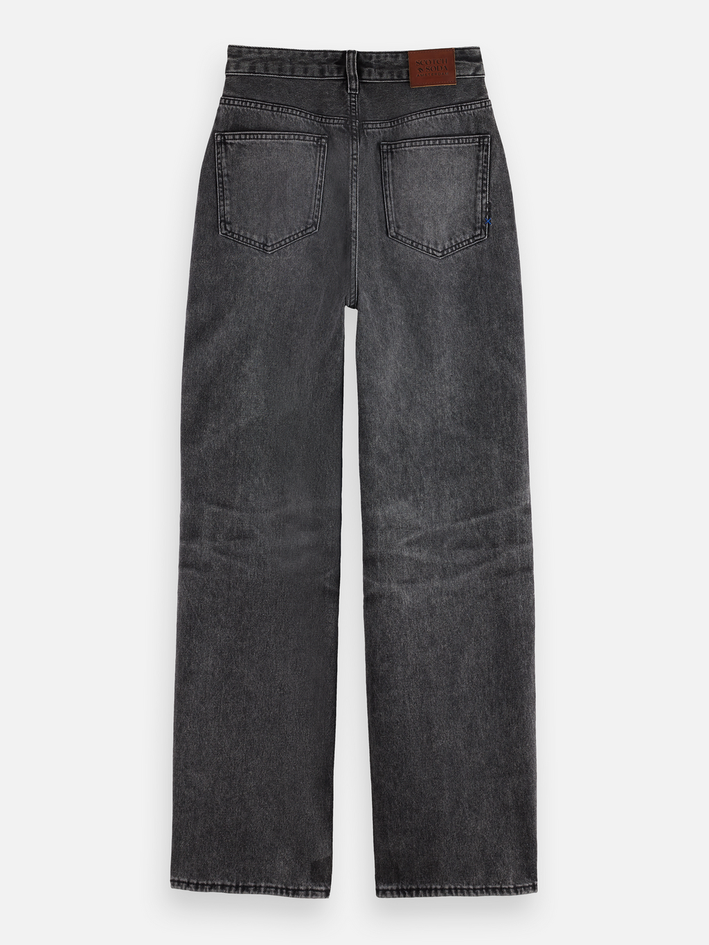 Core Ripple Straight Jeans  — Absolute Black