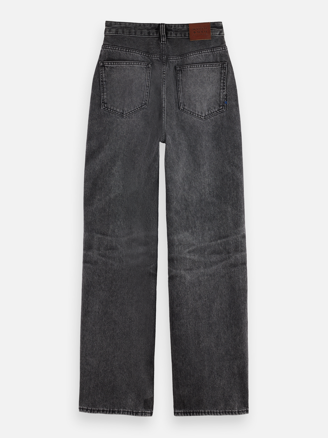 Core Ripple Straight Jeans  — Absolute Black