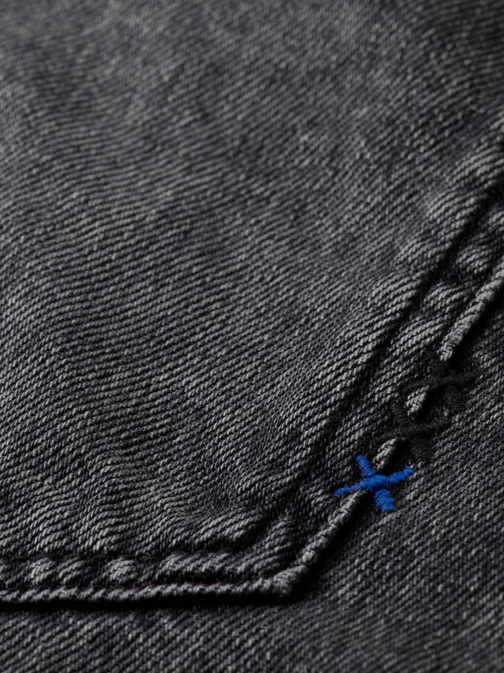 Core Ripple Straight Jeans  — Absolute Black