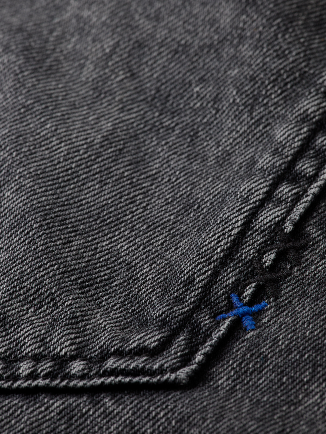 Core Ripple Straight Jeans  — Absolute Black