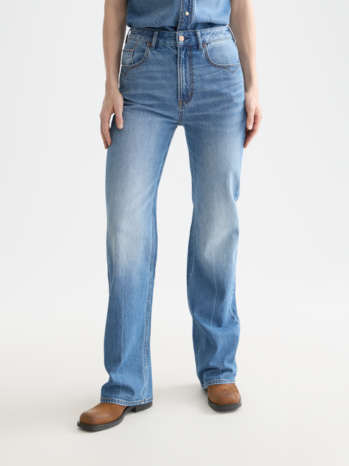 Le jean bootcut Glow