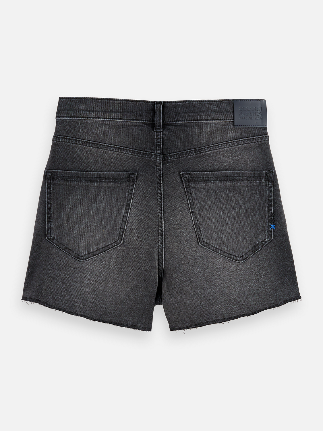 Core The Ray Cut Off Denim Short - Black Night