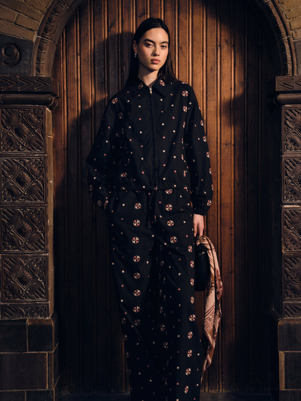 Embroidered Cotton Jacket